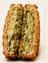 Concept image of a Tokyo-style fried cream sando